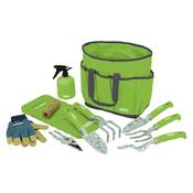 11 Piece Floral Pattern Garden Tool Set
