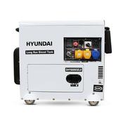 Hyundai 6kW/7.5kVA Long Run Standby Diesel Generator Single Phase