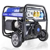 Hyundai HY10000LEK-2 8kW/10kVA* Recoil and Electric Start Site Petrol Generator