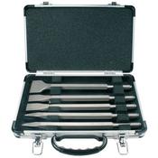 D-16368 Makita SDS-PLUS Chisel Set Bull Point /2 x Cold Chisel /Scaling Chisel 250mm 5 pcs