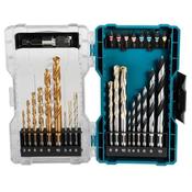 Makita E-07032 - 25mm Bit, 60mm Sleeve Chk Holder - Wood/Metal/Masonry Drill Bits - 27pcs