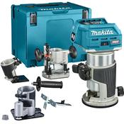 Makita RT001GZ16 40V XGT 1/4" &amp; 3/8" Router Trimmer with Base (Bare unit)