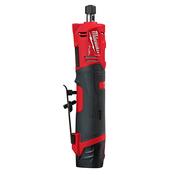 M12FDGS-422B MILWAUKEE M12 FUE Straight Die Grinder Kit ( 1/4" &amp; 1/8" Collets, 1 x 2.0Ah battery, 1 x 4.0Ah battery, 1 x charger, 1 x FUEL Bag)
