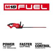 Milwaukee 18v Fuel Hedge Trimmer (Bare Unit)