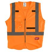 Milwaukee Hi-Visibility Vest Orange - L/XL