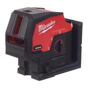 Milwaukee 12V Green Cross Line Laser With Plumb Points (1x3.0Ah)