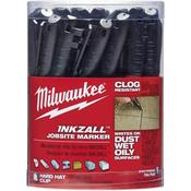 Milwaukee INKZALL Fine Point Black Marker (36 Pack)