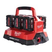 18V 6 Bay Packout Compatible Charger 230V