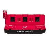 M18 Mobile Rated Packout Six Bay Rapid Charger - 240V