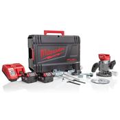 Milwaukee M18 FUEL 1/4'' Trim Router In HD Box (2x5Ah)