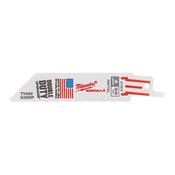 Milwaukee  100mm x 24tpi Metal Thin Kerf Sawzall Blade