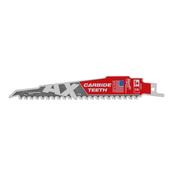 Milwaukee 230mm x 5 TPI Carbide Teeth Demolition Recip Blade for Wood with Nails (1 Piece) image
