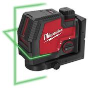MILWAUKEE 4V RED LITHIUM USB CROSS LINE LASER LEVEL L4CLL-301C