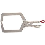 Milwaukee 9in Deep Reach Torque Lock Locking C Clamp with Pointed Pads