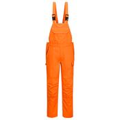 FR449 - Bizflame Work FR Bib and Brace - Orange image