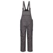 FR455 - Bizflame Industry FR Bib and Brace - Grey image