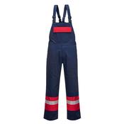 FR57 - Bizflame Work Two Tone FR Bib and Brace - Navy image