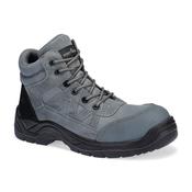 FC20 - Composite Textile and Suede Ankle Boot S1PL SR FO - Metal Grey