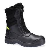 FD05 - Steel Leather Winter High Boot S3L SC HRO CI SR - Black image