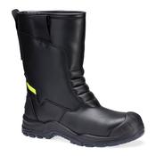 FD07 - Steel Leather Winter Rigger Boot S3L SC HRO CI SR - Black
