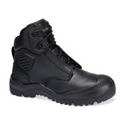 FT30 - Steel Leather Ankle Boot S3 SC HRO HI CI LG SR FO - Black