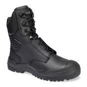 FT31 - Steel Leather Shin Boot S3 SC HRO HI CI LG SR FO - Black
