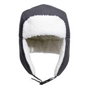 HA33 - Sherpa Lined Trapper Hat - Metal Grey