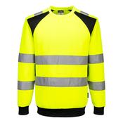 CD805 - WX2 Eco Hi-Vis Sweatshirt - Yellow/Black
