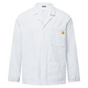 AS18 - Anti-Static ESD Lab Jacket - White