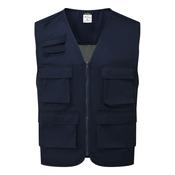 C704 - Work Vest - Navy