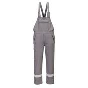 FR418 - Bizflame Work+ FR Bib and Brace - Grey