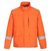 FR601 - Bizflame Work Lightweight Stretch Panelled FR Jacket - Orange image