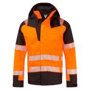 FR606 - PW3 Modaflame Rain+ Hi-Vis Multi-Norm FR Winter Jacket - Orange/Black image
