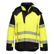 FR606 - PW3 Modaflame Rain+ Hi-Vis Multi-Norm FR Winter Jacket - Yellow/Black