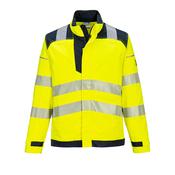 FR714 - PW3 Modaflame Work Hi-Vis Multi-Norm FR Jacket - Yellow/Navy image