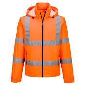 S164 - Hi-Vis Lightweight Packable Jacket Orange