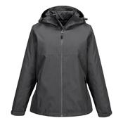 S614 - Women's Professional Rain Jacket - Metal Grey