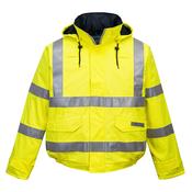 S773 - Bizflame Rain Hi-Vis FR Winter Bomber Jacket - Yellow image
