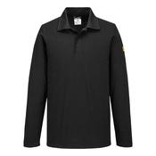 AS23 - Anti-Static ESD Polo Shirt L/S - Black image