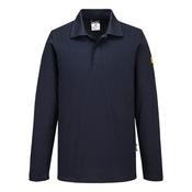 AS23 - Anti-Static ESD Polo Shirt L/S - Navy image