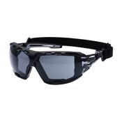 PR02 - Anthracite Wraparound Plus Safety Glasses - Smoke