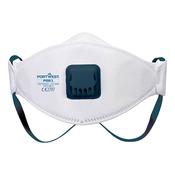 P261 - Trifold Valved Dolomite FFP2 Respirator (Pk10) - White