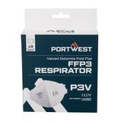 P310 - FFP3 Valved Dolomite Fold Flat Respirator (Pk3) - White