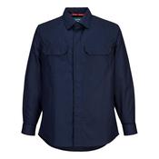 FR69 - Bizflame Work Lightweight FR Shirt - Navy