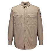 FR89 - Bizflame 88/12 FR Shirt - Khaki