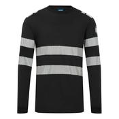 FR732 - PW3 Modaflame Knit FR Long Sleeve T-Shirt - Navy image