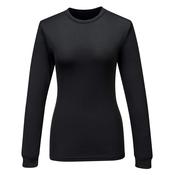 B136 - Women's Baselayer Top L/S - Black image