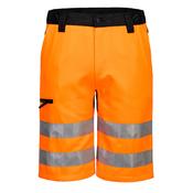 CD899 - WX2 Eco Hi-Vis Shorts - Orange/Black image