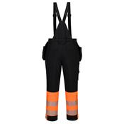 DX437 - DX4 Hi-Vis Class 1 Winter Bib and Brace Orange/Black
