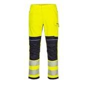 FR406 - PW3 Modaflame Work Hi-Vis Multi-Norm FR Trousers - Yellow/Navy image